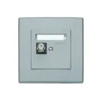 GPA-1L Anténna zásuvka jednoduchá popolavý typ F