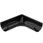 Roh pro okapový žlab vnitřní 64-059 ocel 125 mm Bryza černá RAL 9005