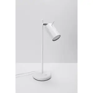 Stolná lampa Oregon A-1090 biely