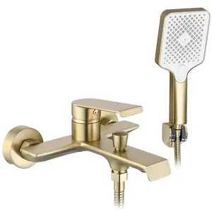 Vaňová batéria REA Hass brúsené zlato