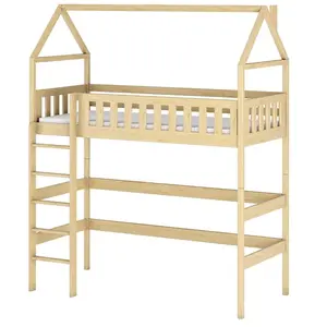 Posteľ Domček Otylia 80x160 borovica