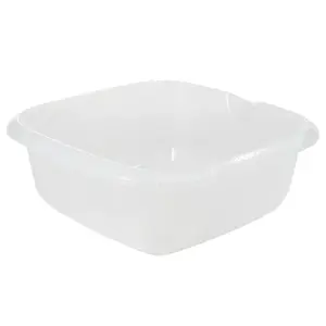 Misa hranatá s výlevkou transparentní 8L