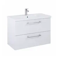 Skříňka s umyvadlem Boa Vista New 80 bílý