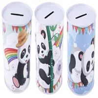 Kovová pokladnička 8x12,7 cm panda