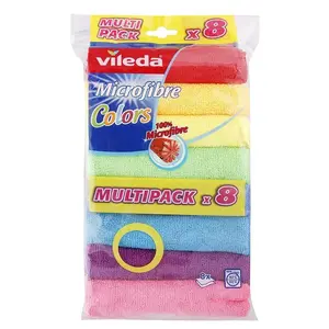 Vileda barevnéné utěrky z mikrovlákna 8 ks