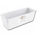 Truhlík samozavlažovací NATURAL plastový 40x16x13cm biely