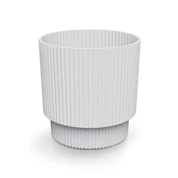 Kvetináč Milly ROUND DMIN200 S449 biela