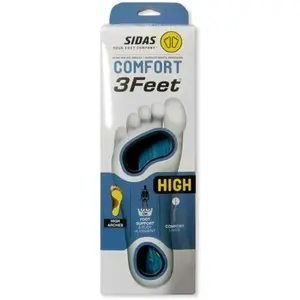 Sidas 3FEET COMFORT HIGH Vložky do bot, modrá, velikost 46-48