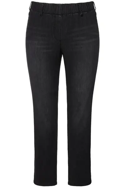 Ulla Popken Jeggings 'Sienna'  čierny denim