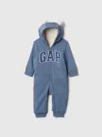 GAP Baby sherpa overal s logem - Kluci