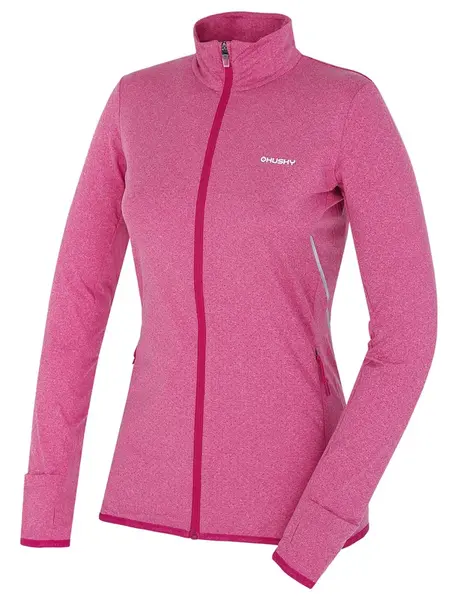 Husky Astel L S, purpurová Dámská mikina na zip