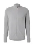 DAN FOX APPAREL Kardigán 'Valentin'  svetlosivá
