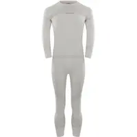 FUNDANGO SEAMLESS BASELAYER SET Pánské funkční prádlo, bílá, velikost