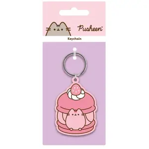 Pusheen klíčenka - Jahoda