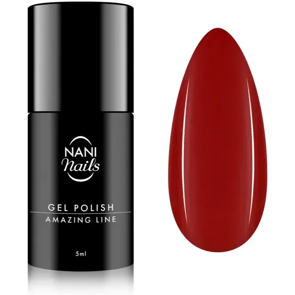 NaniNails NANI Amazing Line gélový lak na nechty odtieň Scarlet Flame 5 ml