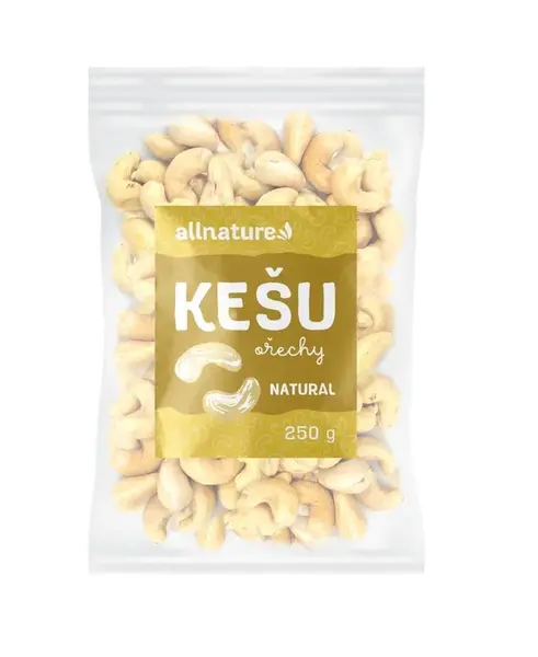 Allnature Kešu jádra 250 g