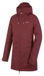 Husky Naveli L L - plus, dark bordo Dámský hardshellový plněný kabát