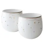 Garlands light miska 8 cm, 2 ks kolekce Julemorgen - Wik & Walsøe