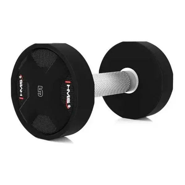 HMS HPC 5 KG Jednoruční činka, černá, velikost 5 KG