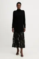 Šaty s příměsí vlny Ermanno Firenze