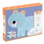 Kreatívna hra – prstové farby a samolepky