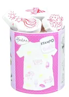 Stampo textil - Kúzelní jednorožci - 14 ks