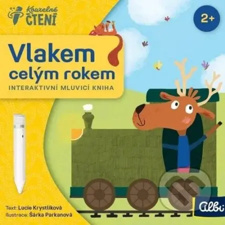 Kouzelné čtení: Vlakem celým rokem (Interaktivní mluvící kniha) - kniha z kategorie Beletrie pro děti