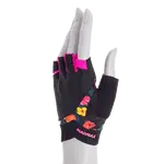 MadMax Flower Power rukavice MFG770 černé - S