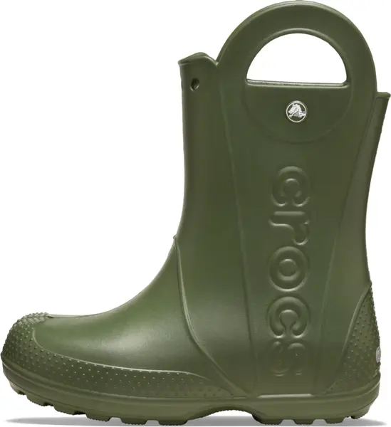 Crocs Gumáky  zelená / biela