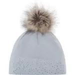 Eisbär NALIN LUX CRYSTAL Dámska zimná čiapka, sivá, veľkosť