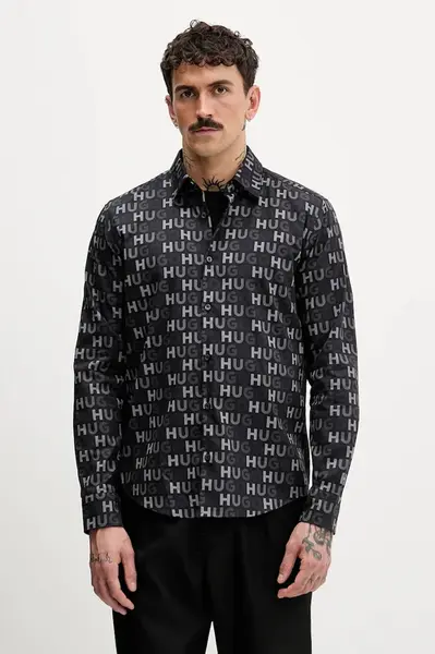 Bavlněná košile HUGO Ermo