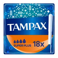 Tampax Super Plus tampony 18 ks