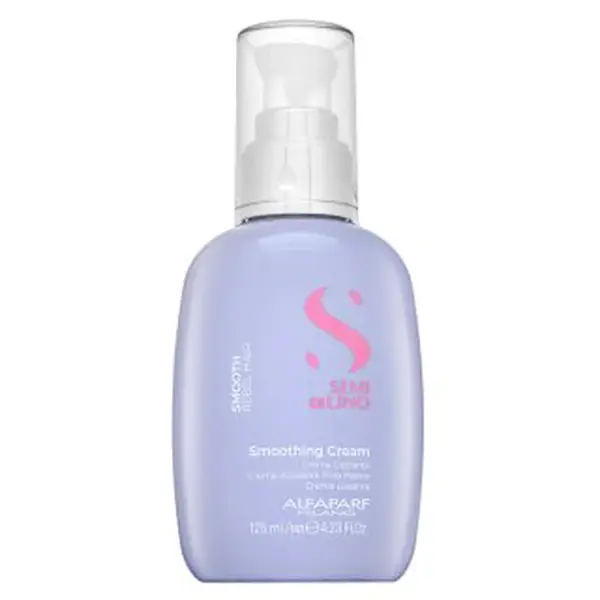 Alfaparf Milano Semi Di Lino Smooth Smoothing Cream uhlazující krém pro hrubé a nepoddajné vlasy 125 ml