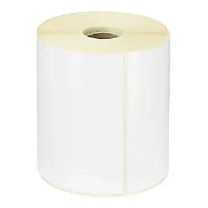 Termální etikety 70x45mm, na roli ø25mm, 980 etiket, bez perforace | RAJA