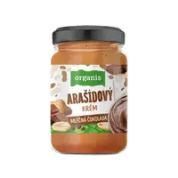 ORGANIS Arašídový krém s mléčnou čokoládou 920 g