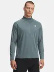 Pánské tričko Under Armour UA Tech Textured 1/2 Zip-BLU - Pánské