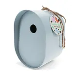 Oválná ptačí budka z bambusových vláken