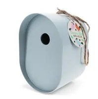 Oválná ptačí budka z bambusových vláken