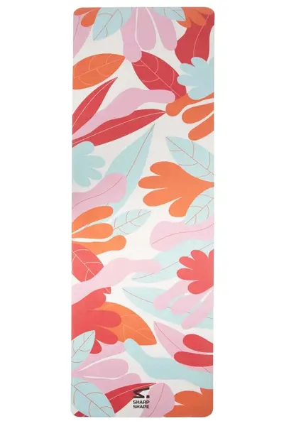 SharpShape Podložka na jógu ECO MAT FLOWERS