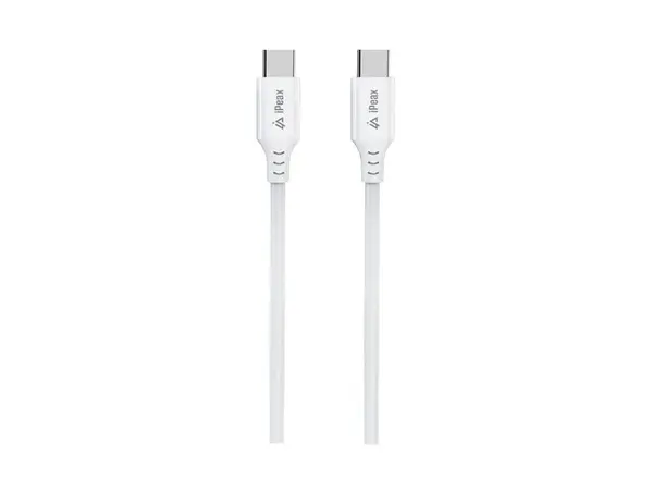 Kabel iPEAX 90010114 USB-C/USB-C 1,5m White