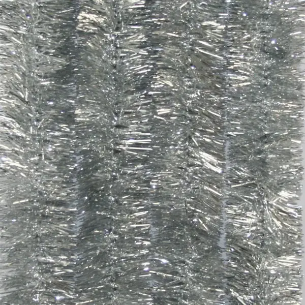 Girlanda stř. 4 cm, 2 m stříbrná