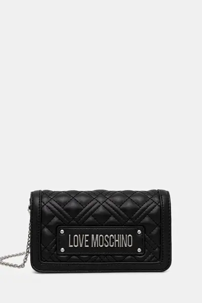 Kabelka Love Moschino černá barva, JC5681PP0NLA000B