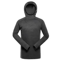 Pánská rychleschnoucí mikina alpine pro rolt černá l