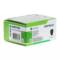 Lexmark 24B7182 azurový (cyan) originální toner