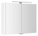 Sapho - Zrkadlová skrinka s LED osvetlením, 86x70x17 cm, biela LU085-0030
