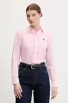 Lněná košile Polo Ralph Lauren