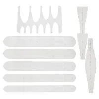 PVC Plastic Strap Belt End Templates