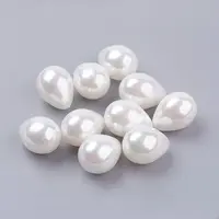 Shell Pearl Half Drilled Beads