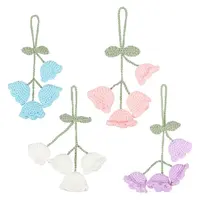 4Pcs 4 Colors Cotton Yarn Pendant Decorations