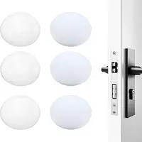12Pcs 2 Style Door Knob Wall Shield